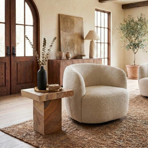 Doja Marble Accent Table