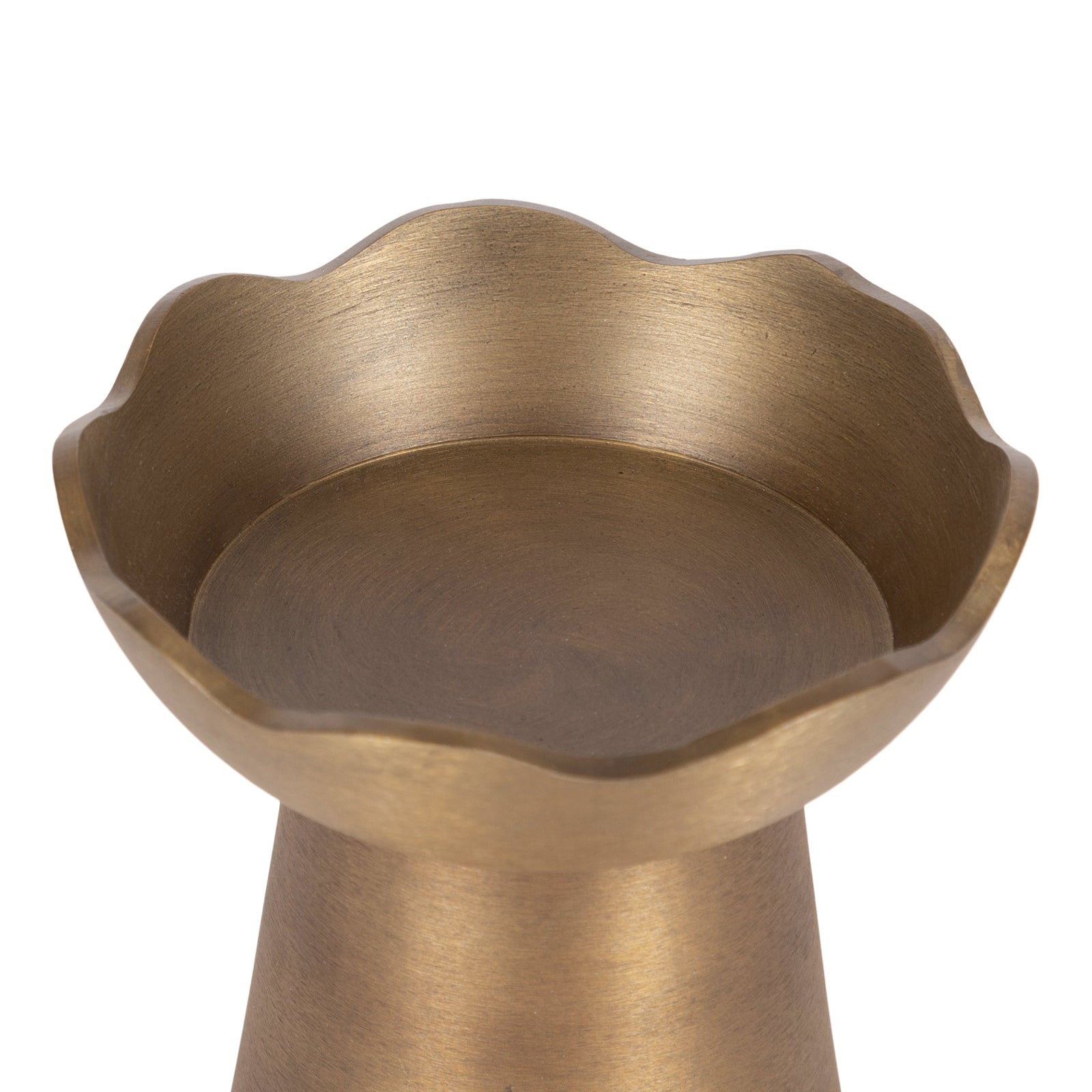 Alessia Metal Pillar Candle Holder Set