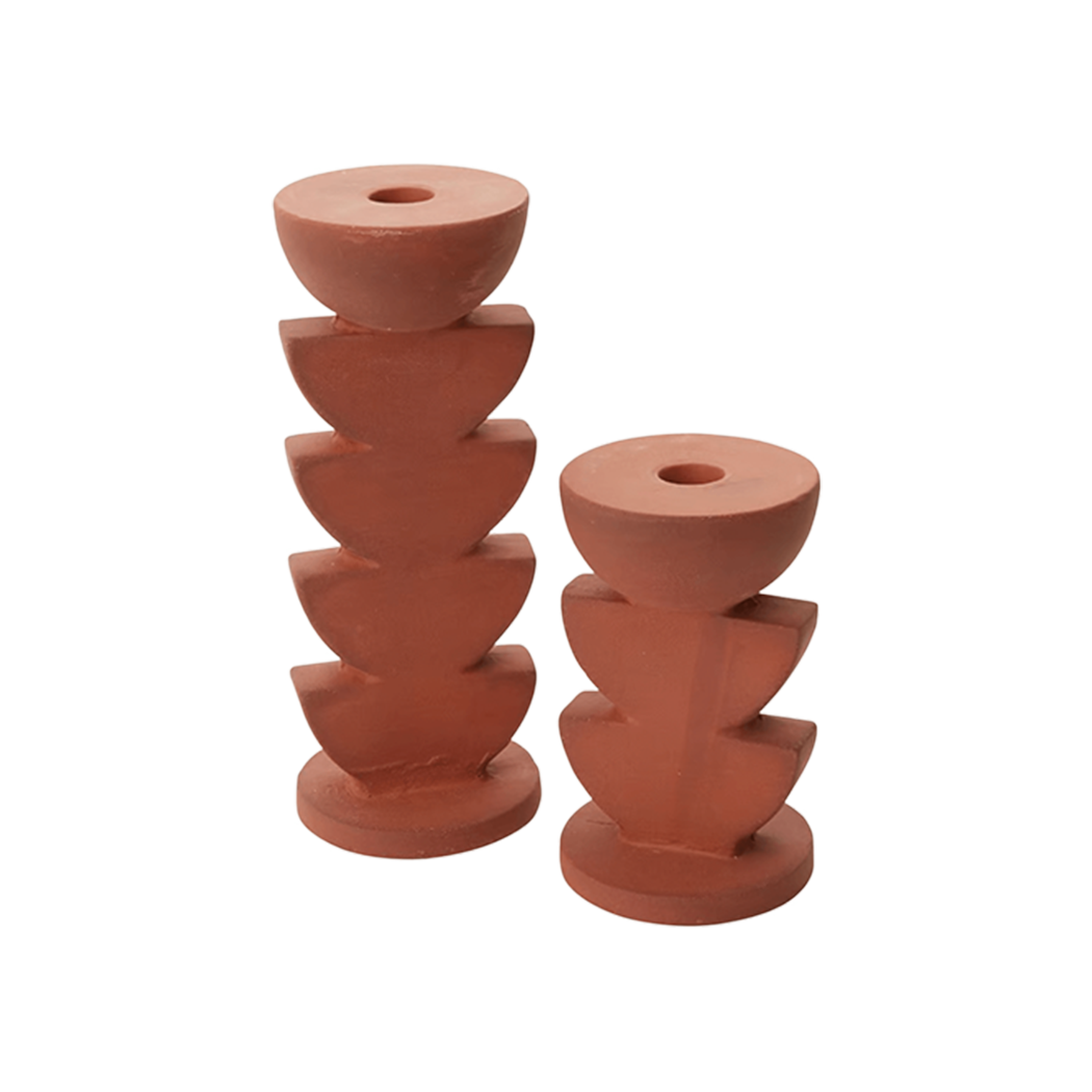 Terratotem Candle Holder