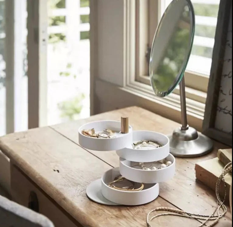 Modern Multi-Layer Jewelry Organizer Box in Wood