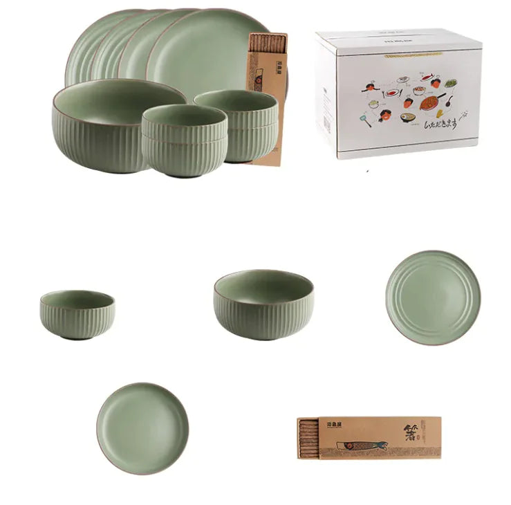 Tableware Bowl And Dish Set